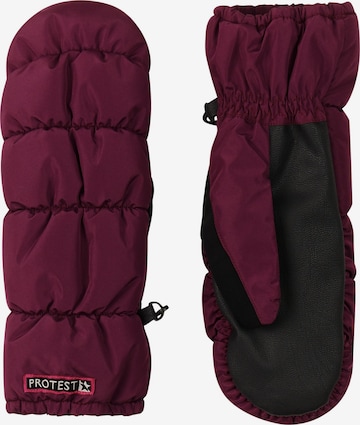 PROTEST Sports gloves 'PRTCalum' in Purple: front