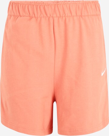 Nike Sportswear - Calças em laranja: frente