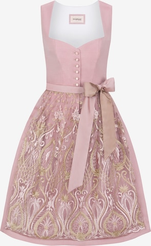 STOCKERPOINT Dirndl in Roze: voorkant