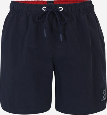 Shorts de bain CECEBA en bleu : devant