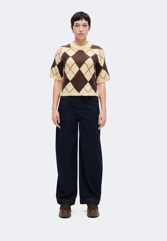 Pullover 'MSCHAdin' di MSCH COPENHAGEN in marrone