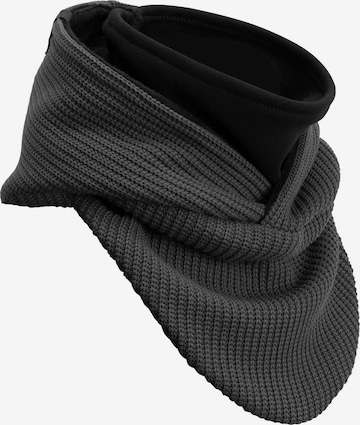 Manufaktur13 Schal 'Hooded Loop' in Grau: Vorderseite