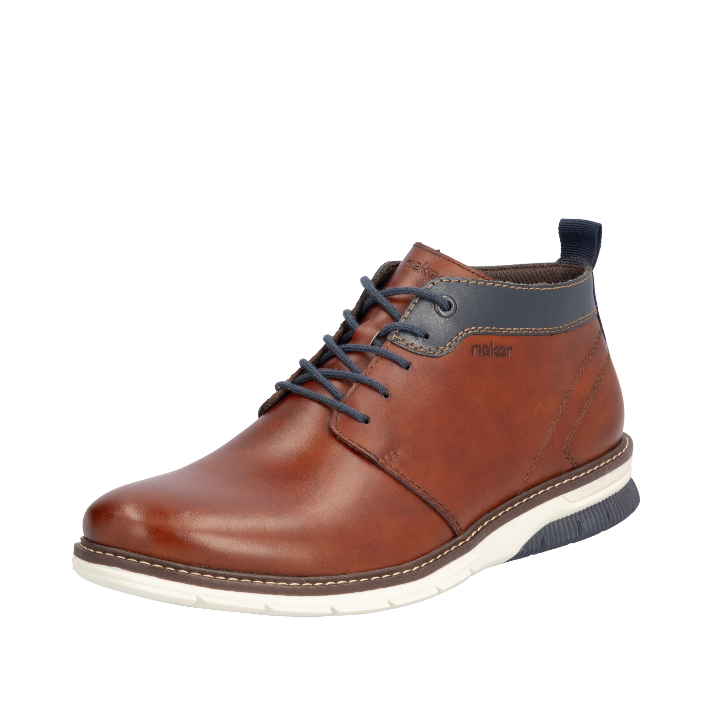 Rieker Schnürboots '14417' in Braun