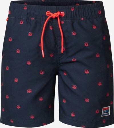Petrol Industries Board Shorts in marine blue / bright red, Item view