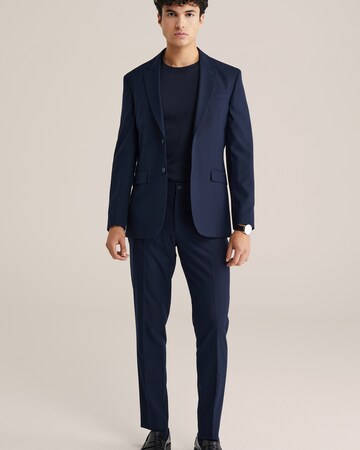 WE Fashion Слим Деловой пиджак в Синий