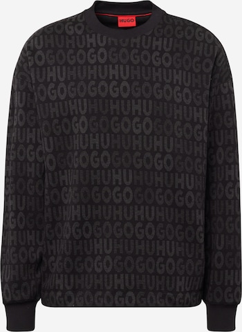 HUGO Sweatshirt 'Dippins' i svart: forside