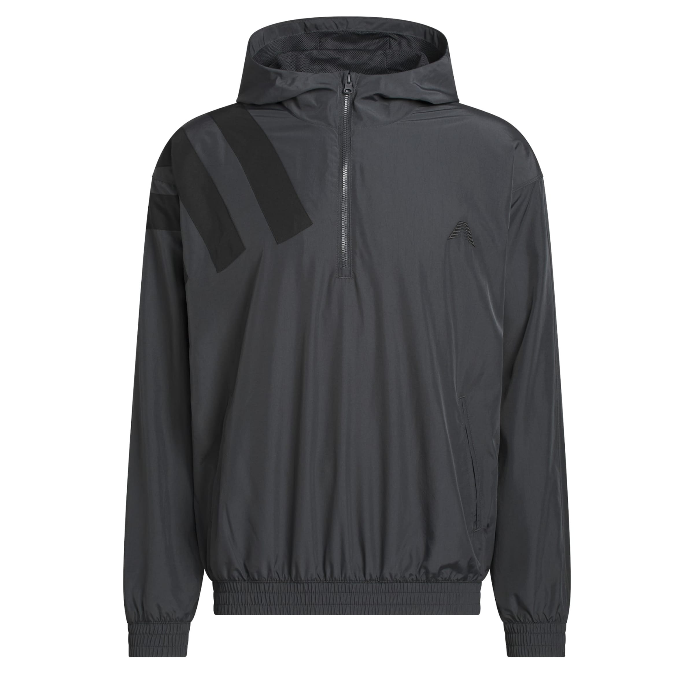 ADIDAS PERFORMANCE Trainingsjacke 'Anthony Edwards' in Grau: Vorderseite