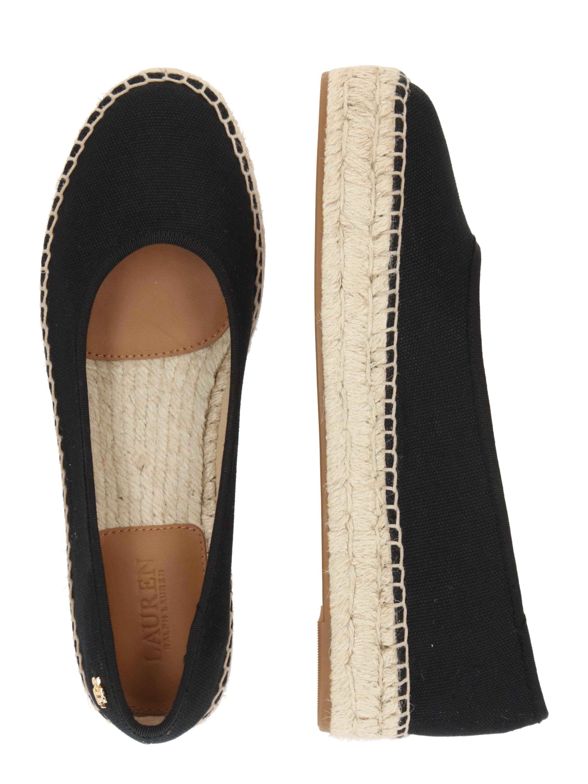 Lauren Ralph Lauren Espadrilky 'LUIZE' – černá