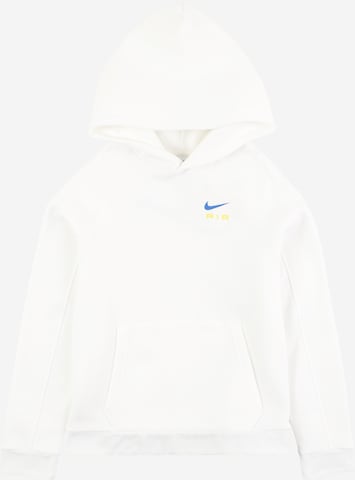 Sweat Nike Sportswear en blanc : devant