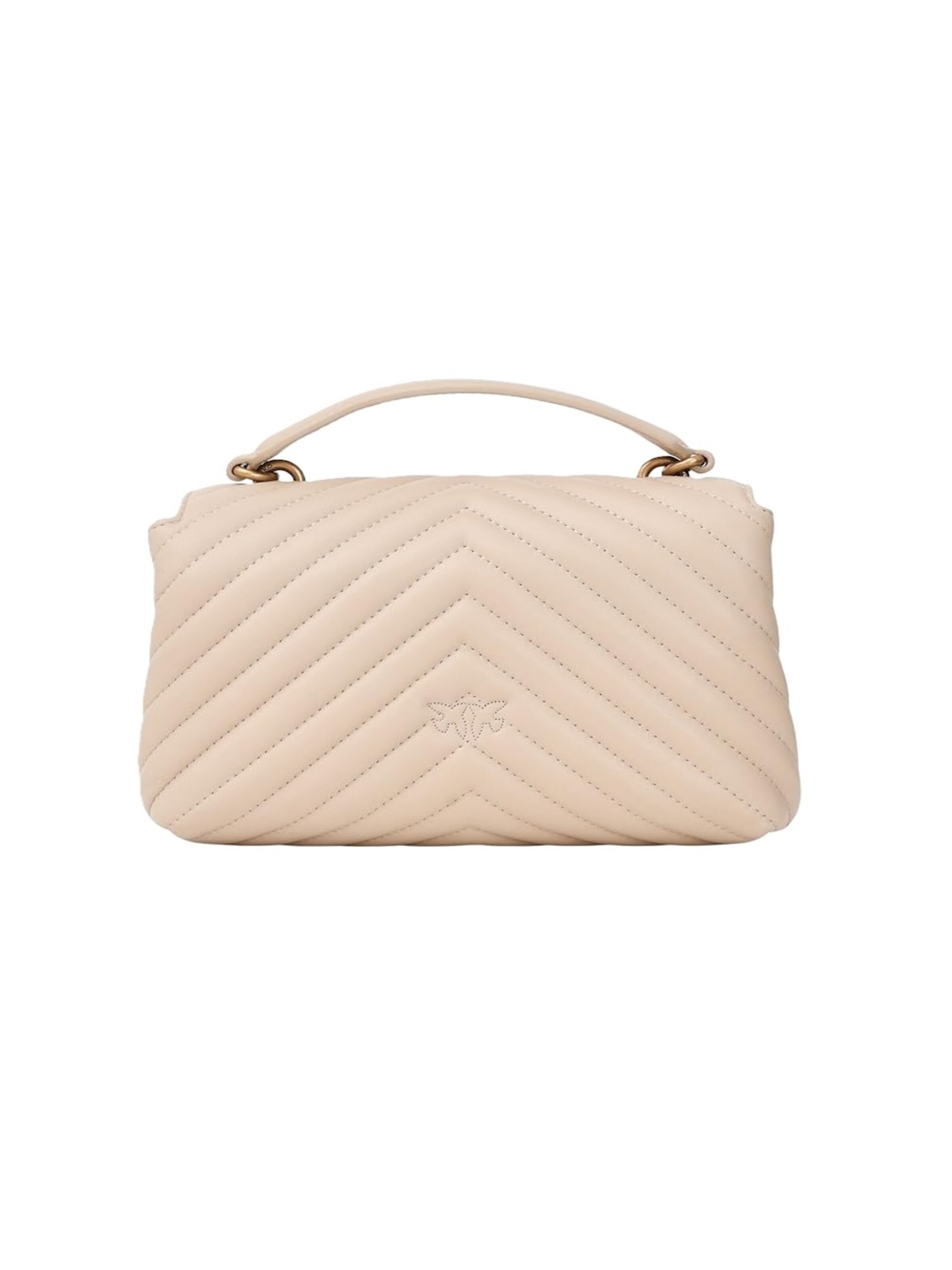 Borsa a tracolla '100044 A0GK' di PINKO in beige