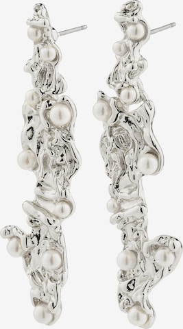 Pilgrim Ohrringe 'Jude' in Silber: Vorderseite