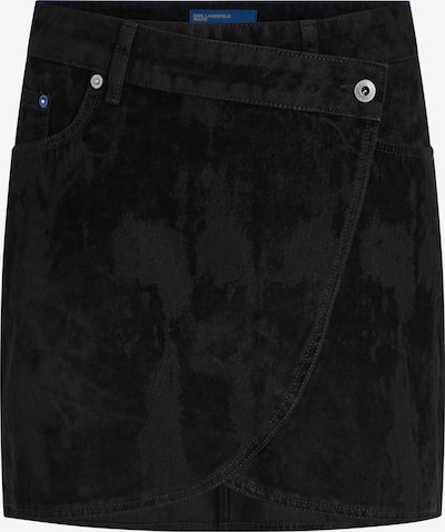 KARL LAGERFELD JEANS Hame koossa 40 värissä musta denim, Tuotenäkymä