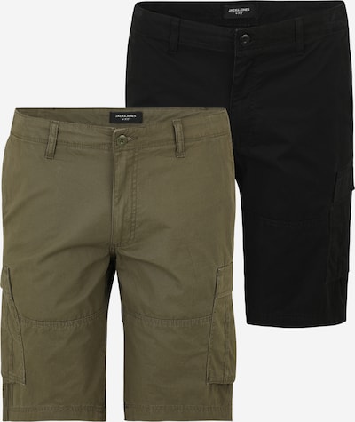 Pantaloni cargo 'COLE CAMPAIGN' Jack & Jones Plus di colore oliva / nero, Visualizzazione prodotti