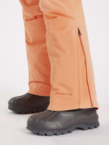 PROTEST Loosefit Sportbroek 'SUNNY JR' in Oranje