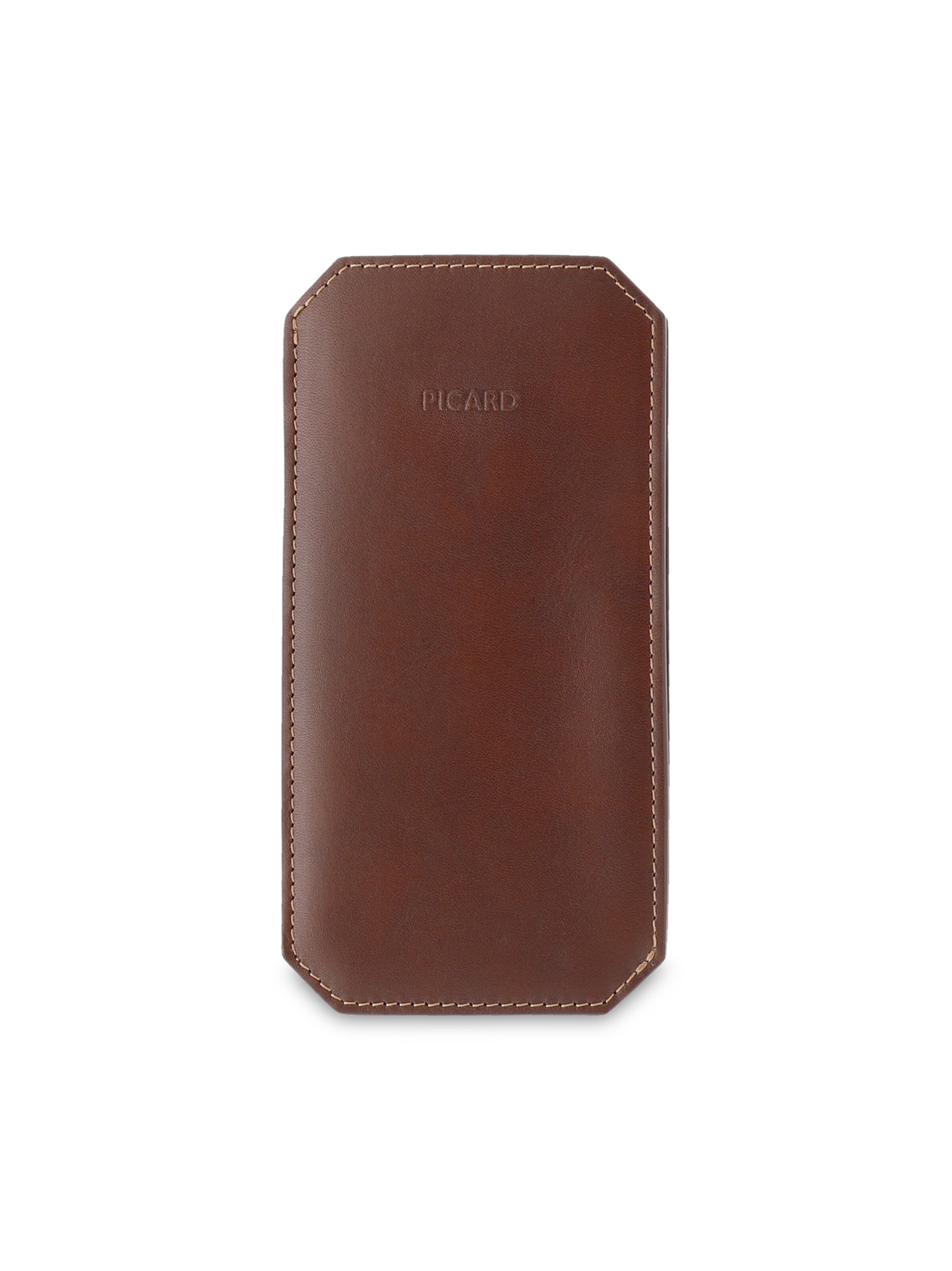 Picard Brillenetui 'Toscana' in Braun: Vorderseite