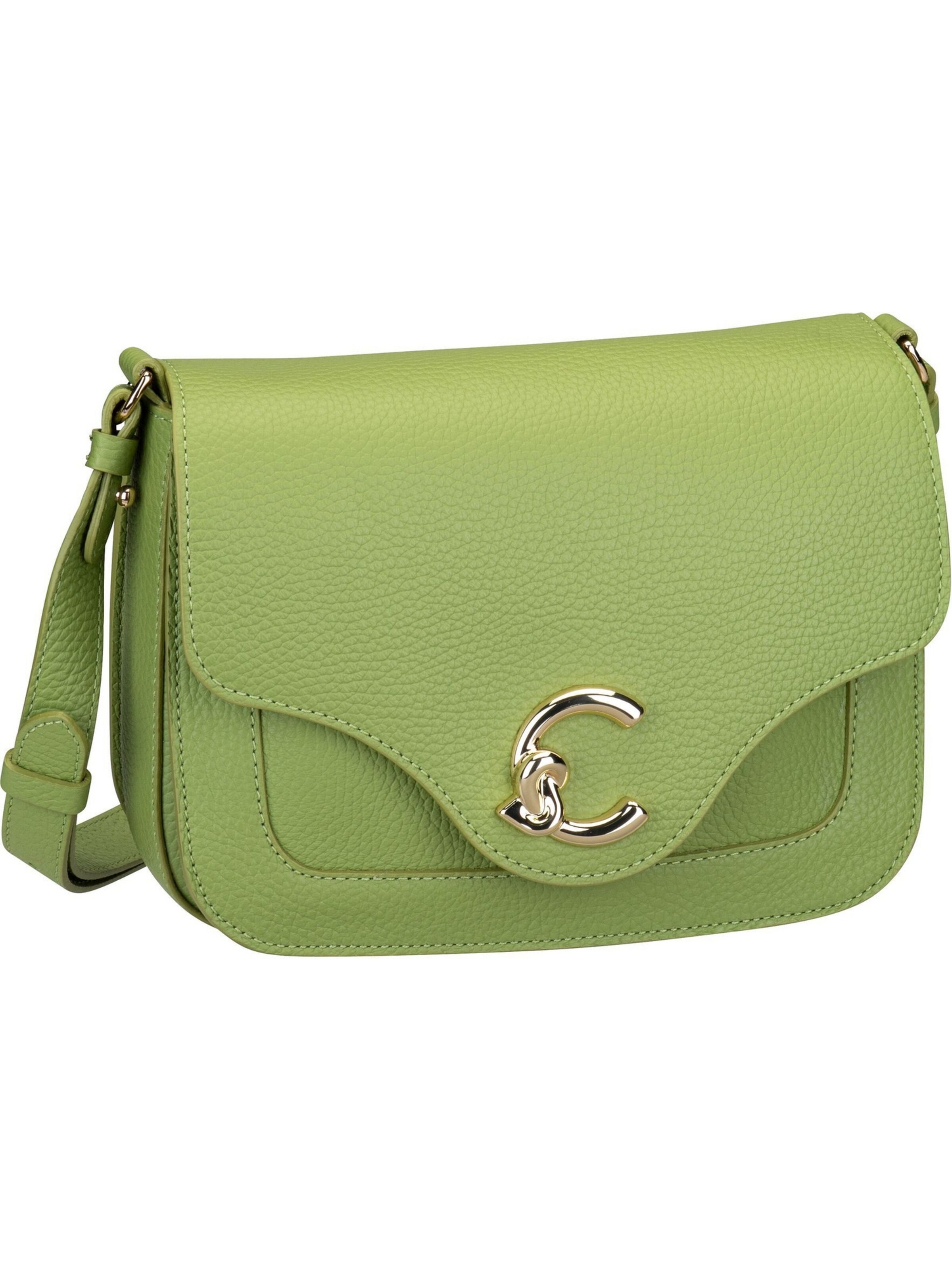 Coccinelle Umhängetasche 'C-Me' in Grün: Vorderseite