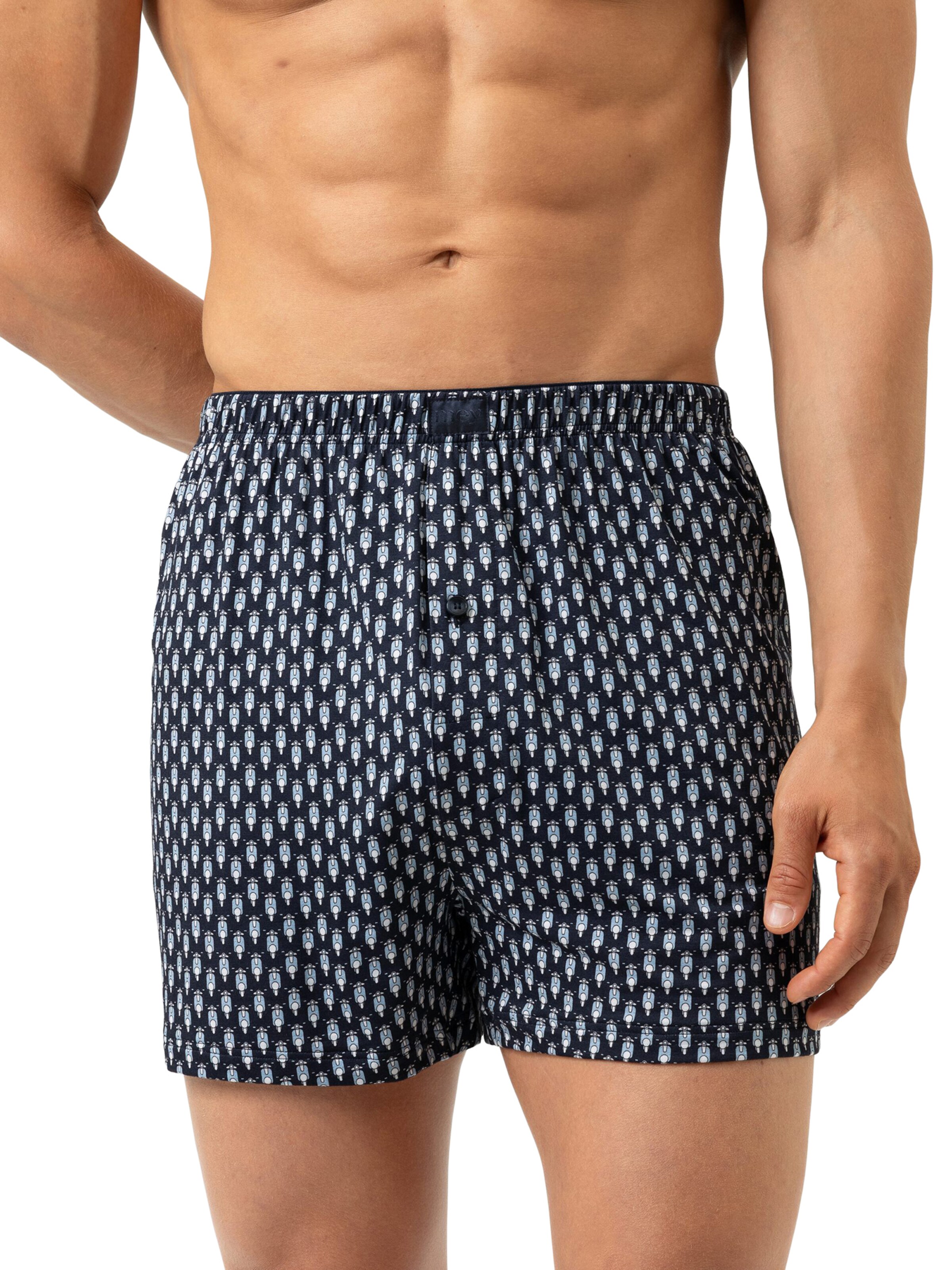 Mey Boxer shorts in Blue: front
