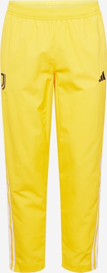 ADIDAS PERFORMANCE Sporthose 'Juve' in gelb / schwarz / weiß, Produktansicht