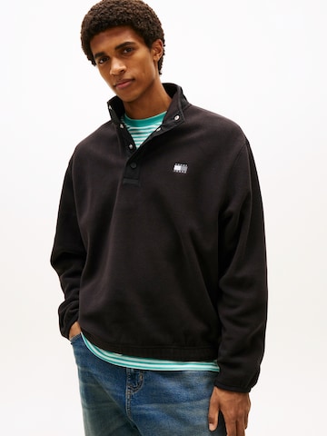 Tommy Jeans Pulóver - fekete: elől