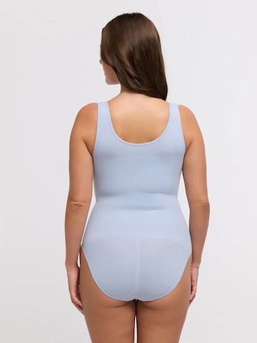 Body modellante 'Tank Sculpting Bodysuit with Slip' di cfab in blu