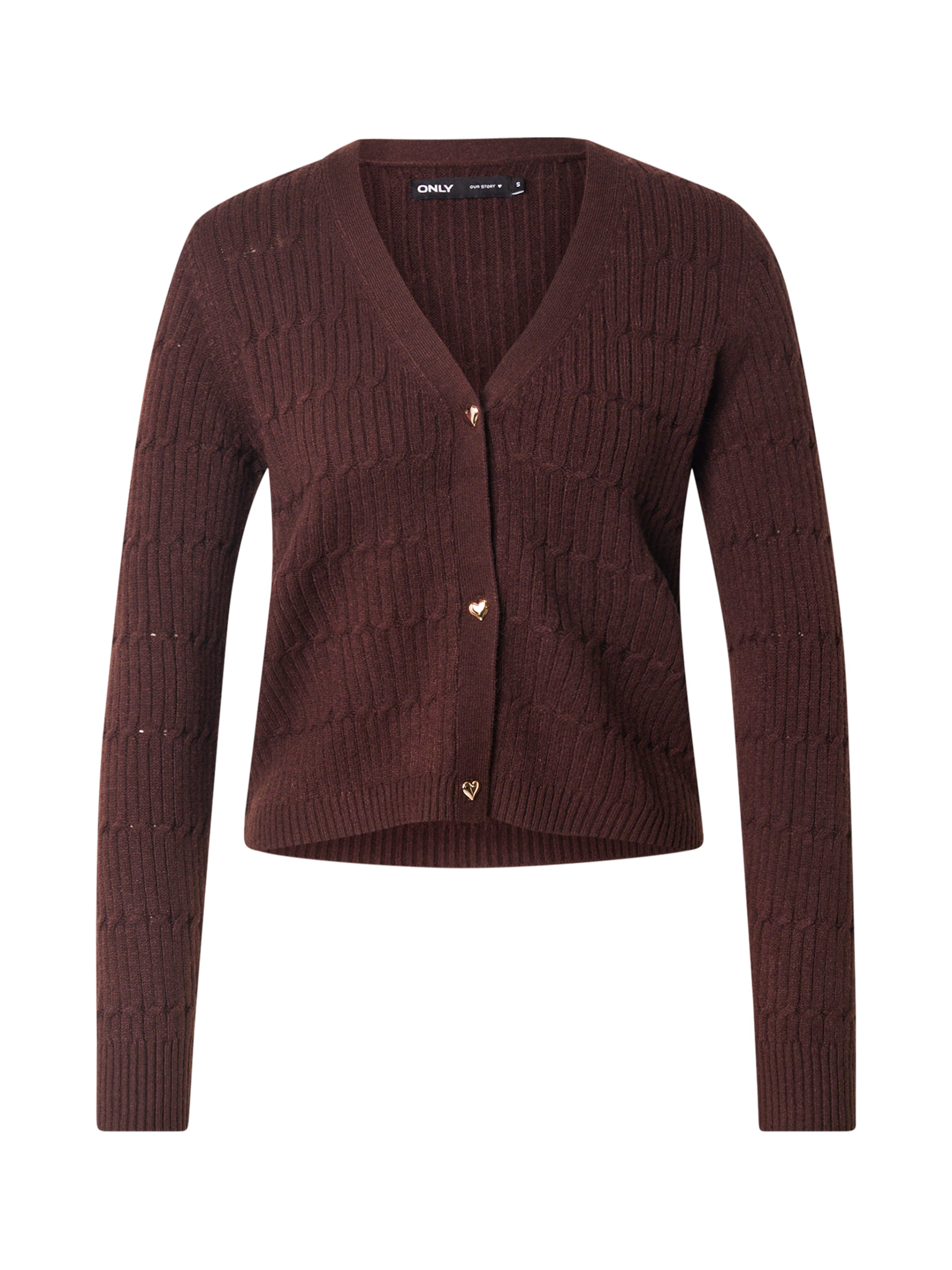 ONLY Kofta 'ONLKATIA' i brun: framsida