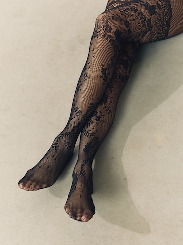 juoda Next Permatomos pėdkelnės