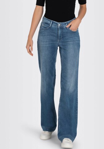 MAC Wide leg Jeans in Blue: front