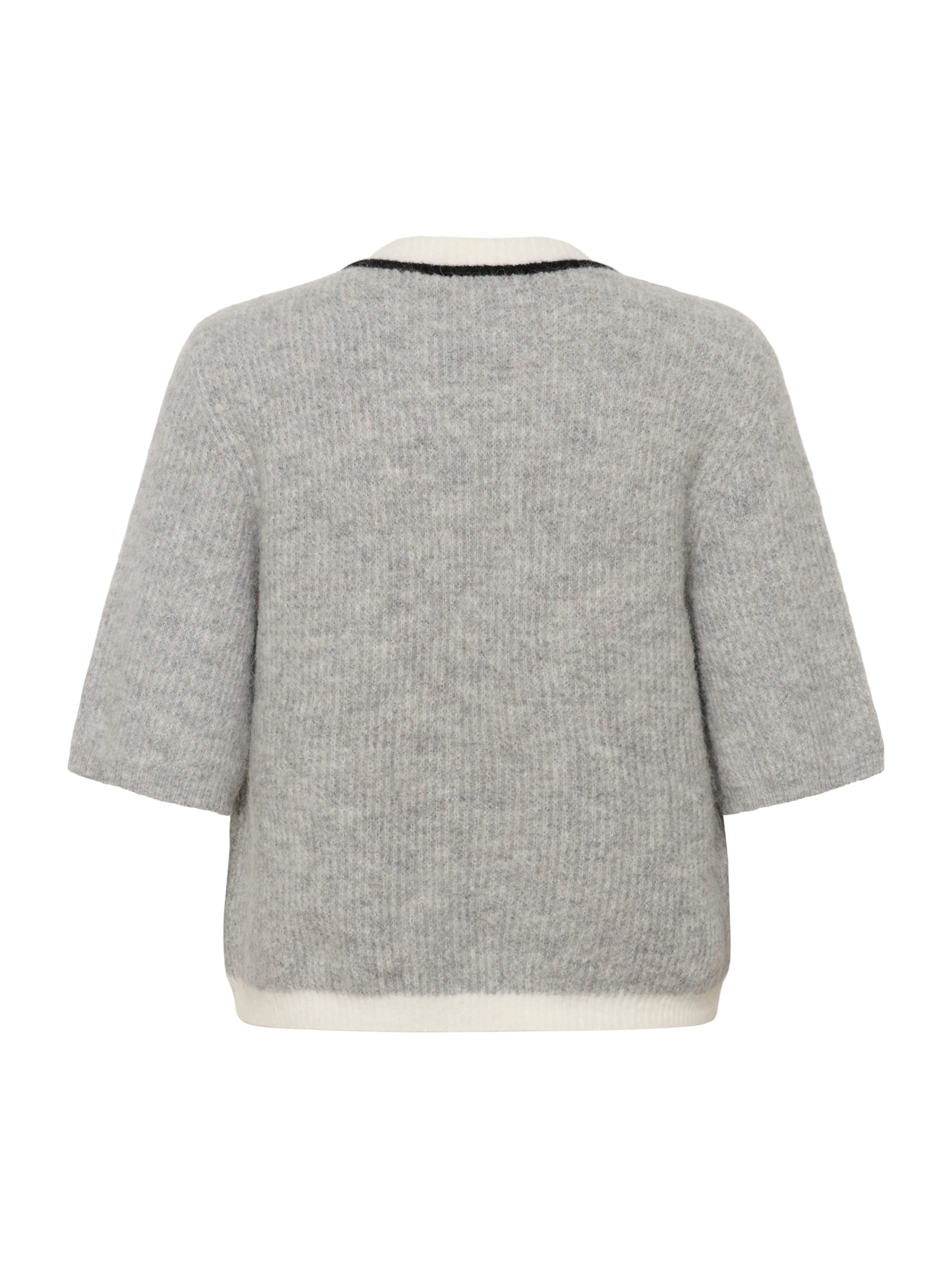 Gestuz Neuletakki 'GZalpha' värissä harmaa