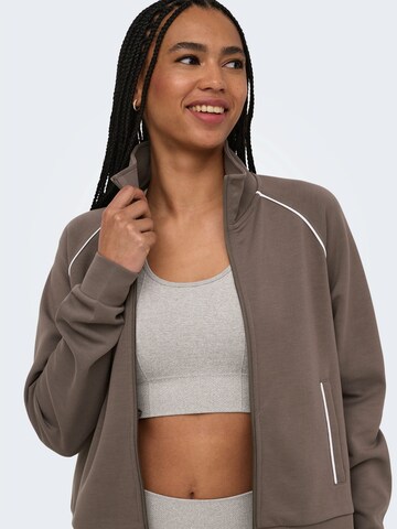 Veste de survêtement 'ONPSAGE' ONLY PLAY en marron