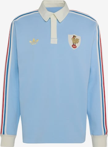 ADIDAS PERFORMANCETehnička sportska majica 'Frankreich Rugby 120 Years Crunch Heritage' - plava boja: prednji dio