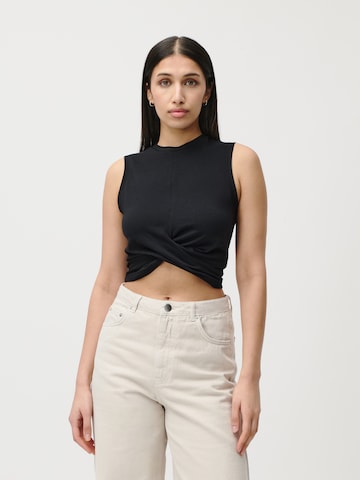 Top 'Finja' di LeGer by Lena Gercke in nero: frontale