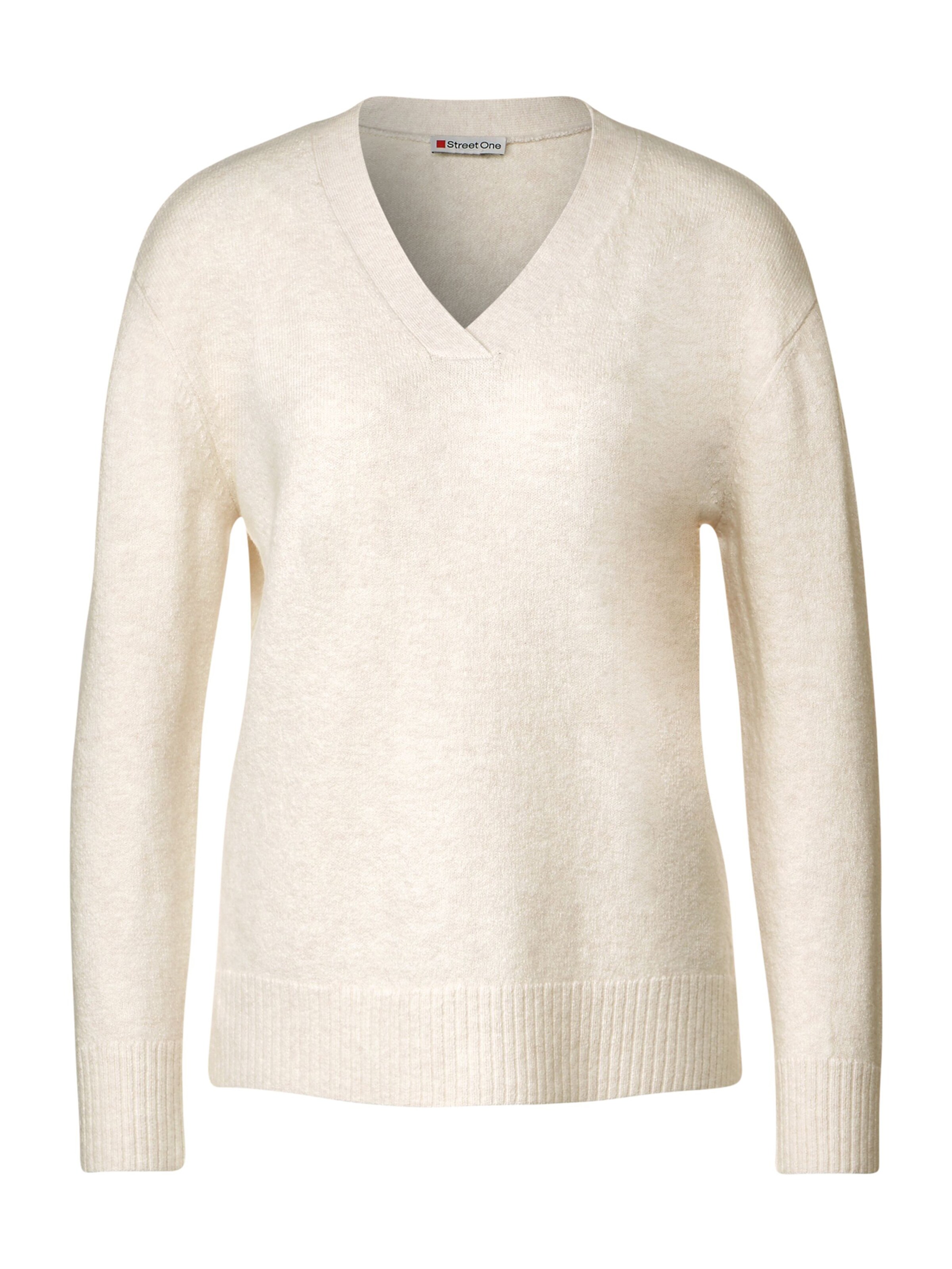 STREET ONE Pullover in Beige: Vorderseite