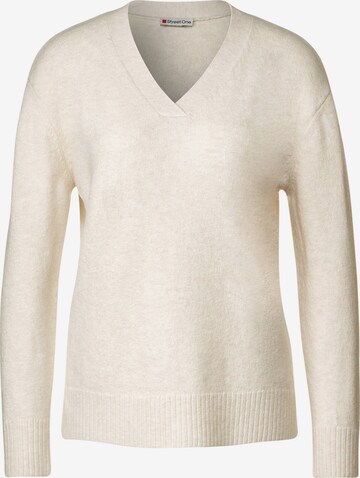 STREET ONE Pullover in Beige: predná strana