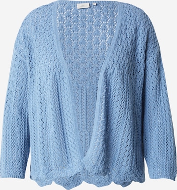 ONLY Carmakoma Neuletakki 'CARNOLA' värissä sininen: etupuoli