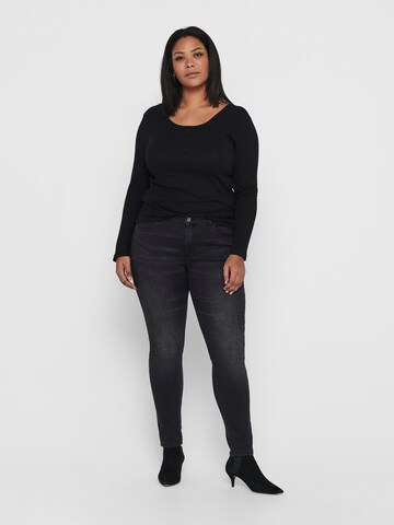 ONLY Carmakoma Regular Jeans 'VICKY' i svart