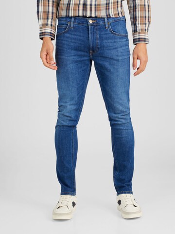 Lee Slimfit Jeans 'Luke' in Blauw: voorkant