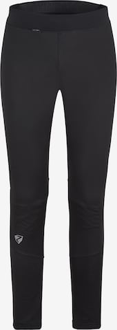 ZIENER Workout Pants 'Nura' in Black: front