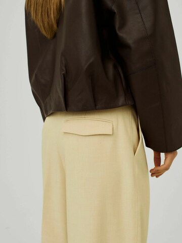 NORR Normální Kalhoty ' Kamin ' – žlutá