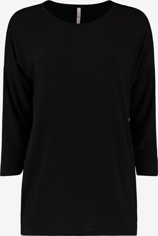 Maglietta 'Aja' di Hailys in nero: frontale