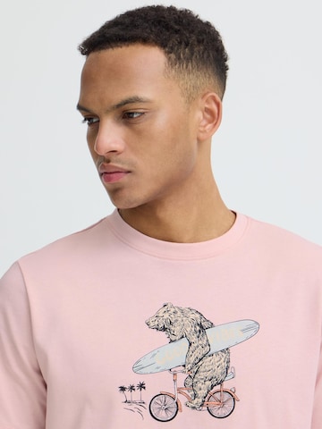 BLEND Rundhalsshirt ' BHKarsten ' in Pink