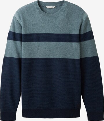 TOM TAILOR Sweater in Blue: front