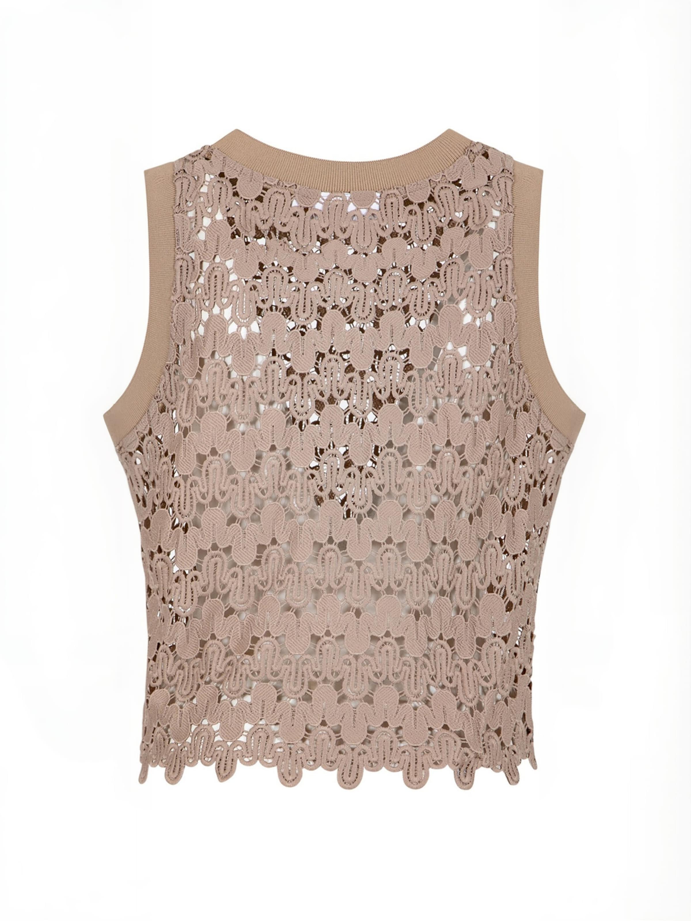 Haut ' Lace ' Coster Copenhagen en gris