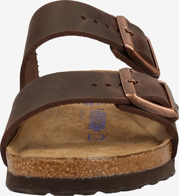 BIRKENSTOCK Pantolette 'Arizona' in Braun