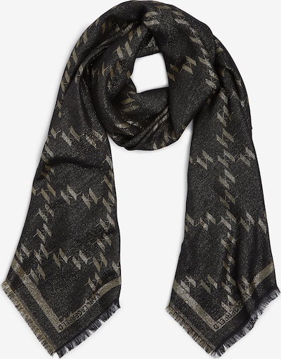 Karl Lagerfeld Scarf in Gold / Black, Item view