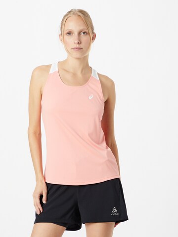 ASICS Sports Top in Pink: front