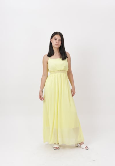 Elara Robe en 40 en jaune clair, Vue avec produit