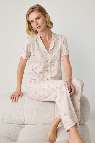 Trendyol - Pijama em bege