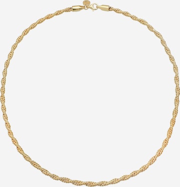 ELLI PREMIUM Halskette Basic Kette in Gold: predná strana