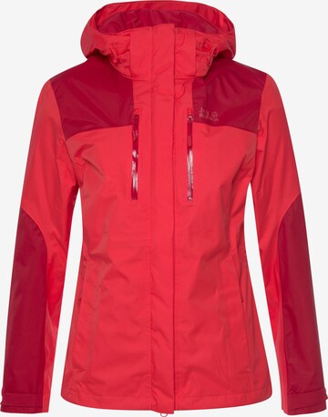 Veste outdoor 'Jasper' JACK WOLFSKIN en rouge : devant