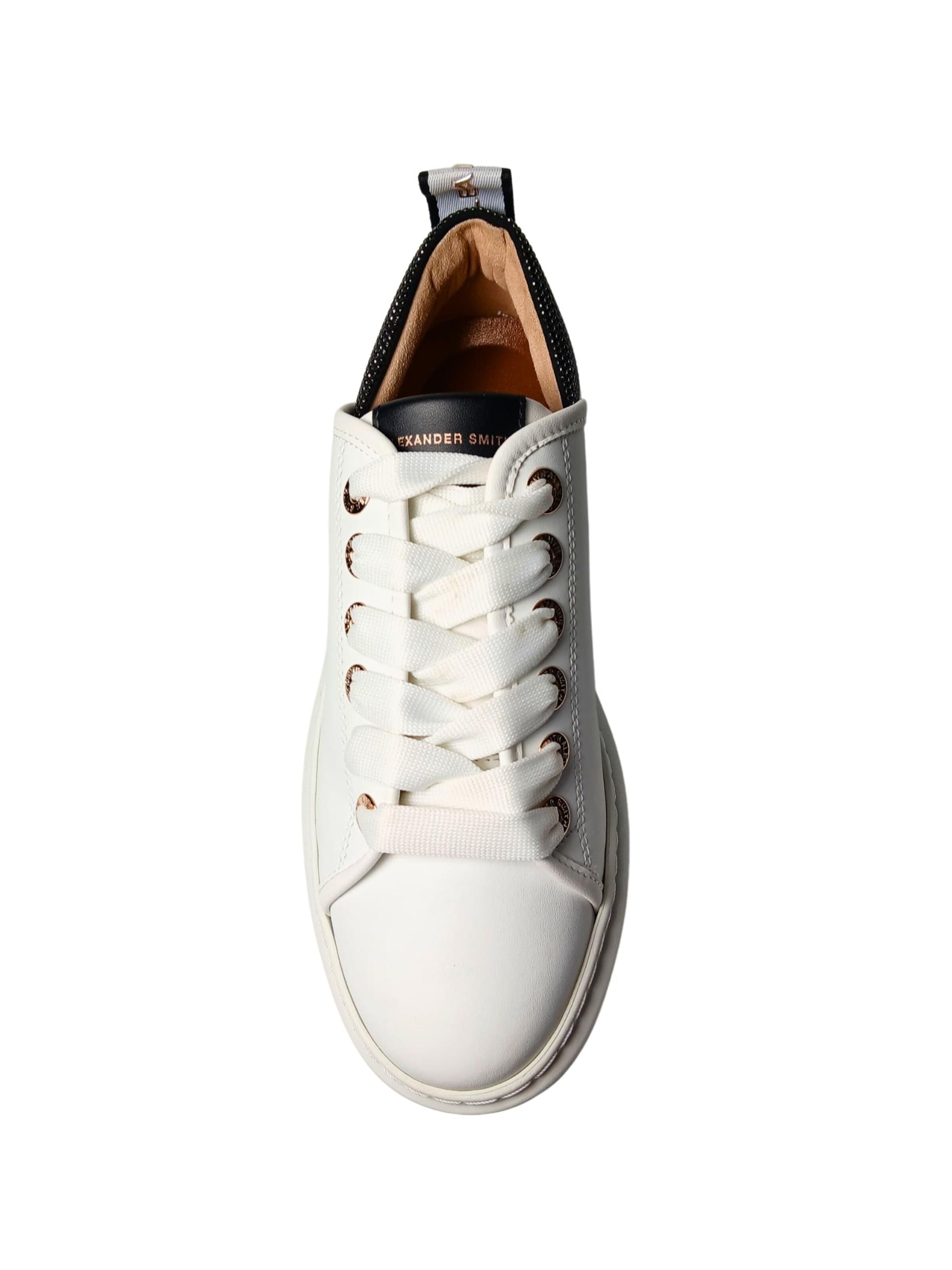 Sneaker bassa di Alexander Smith in bianco